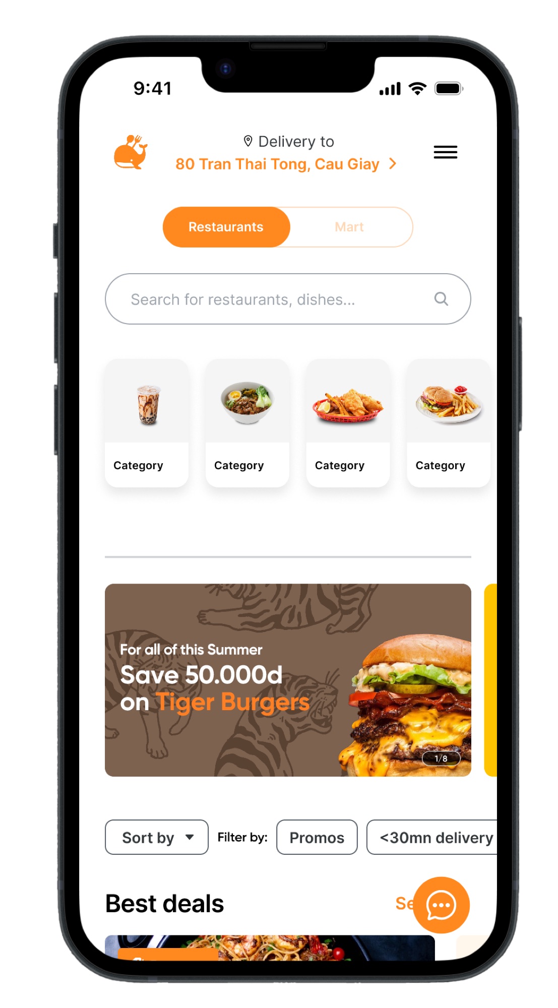 Mobile web view