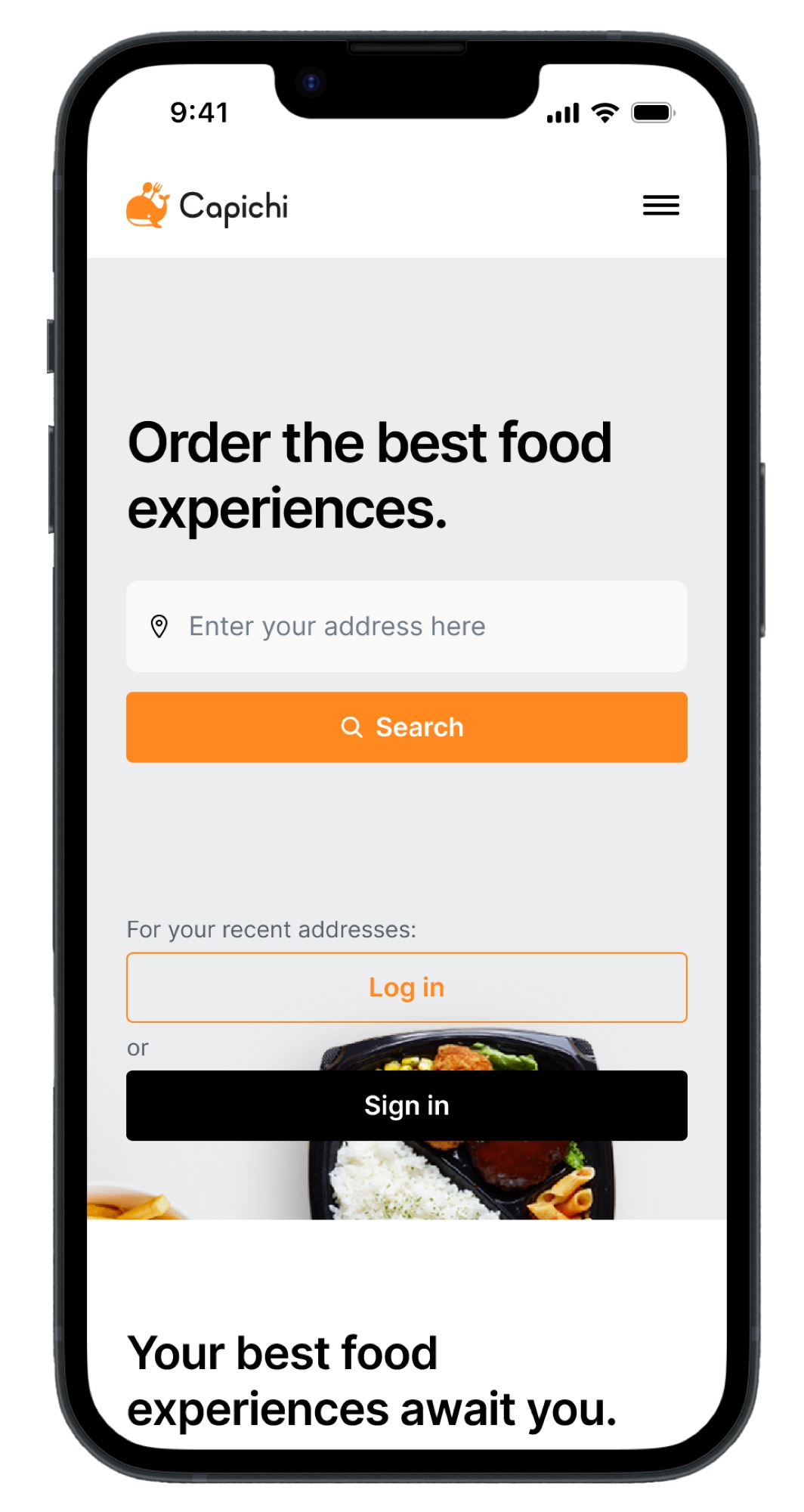 Mobile web view
