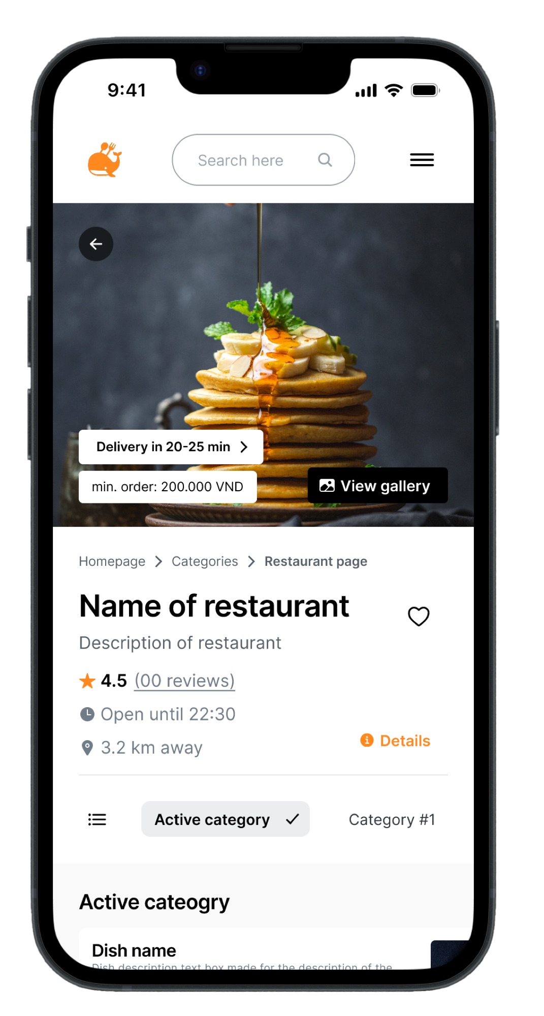 Mobile web view