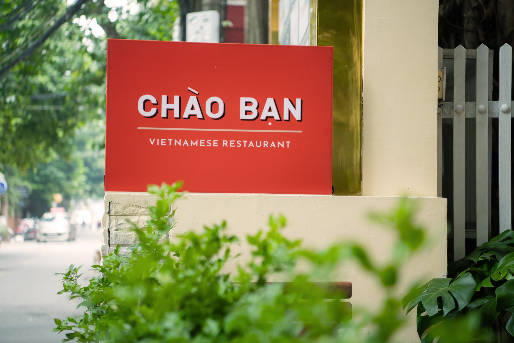 Chao Ban visual identity — signage