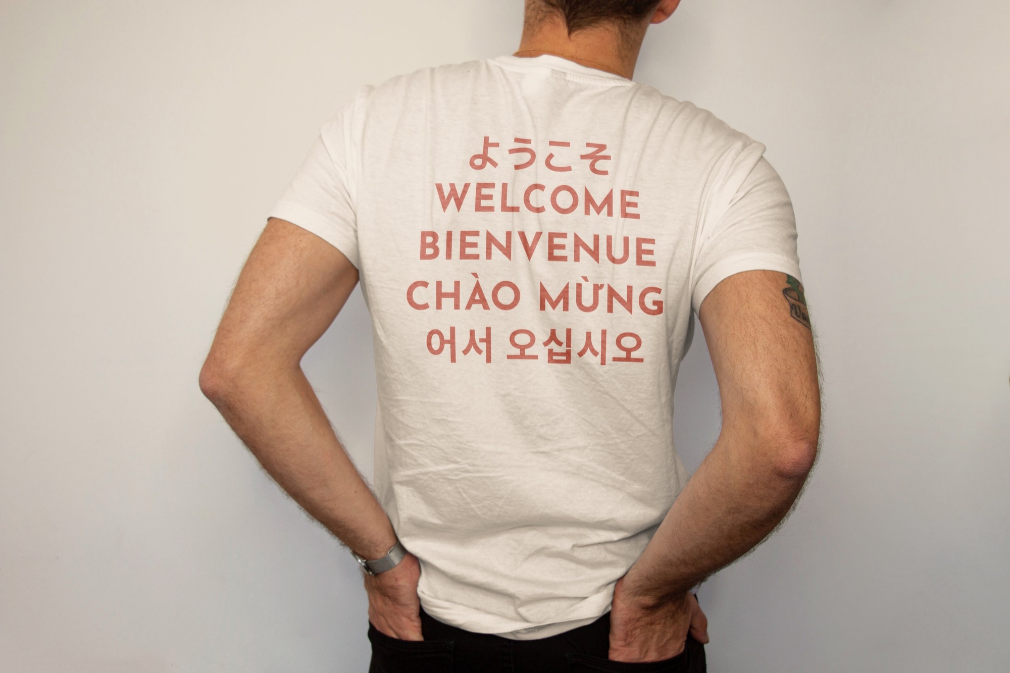 T-shirt back