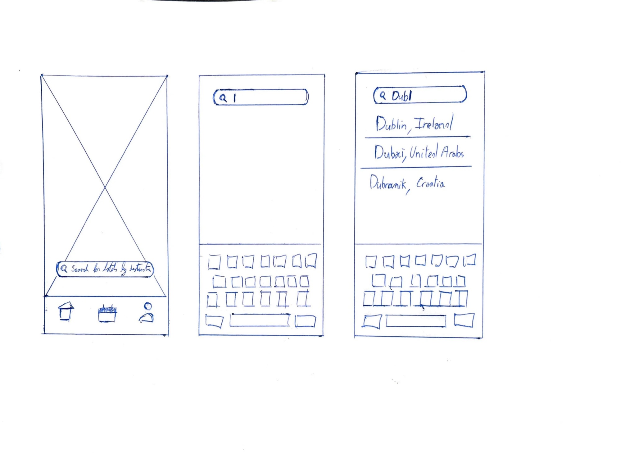 App screen