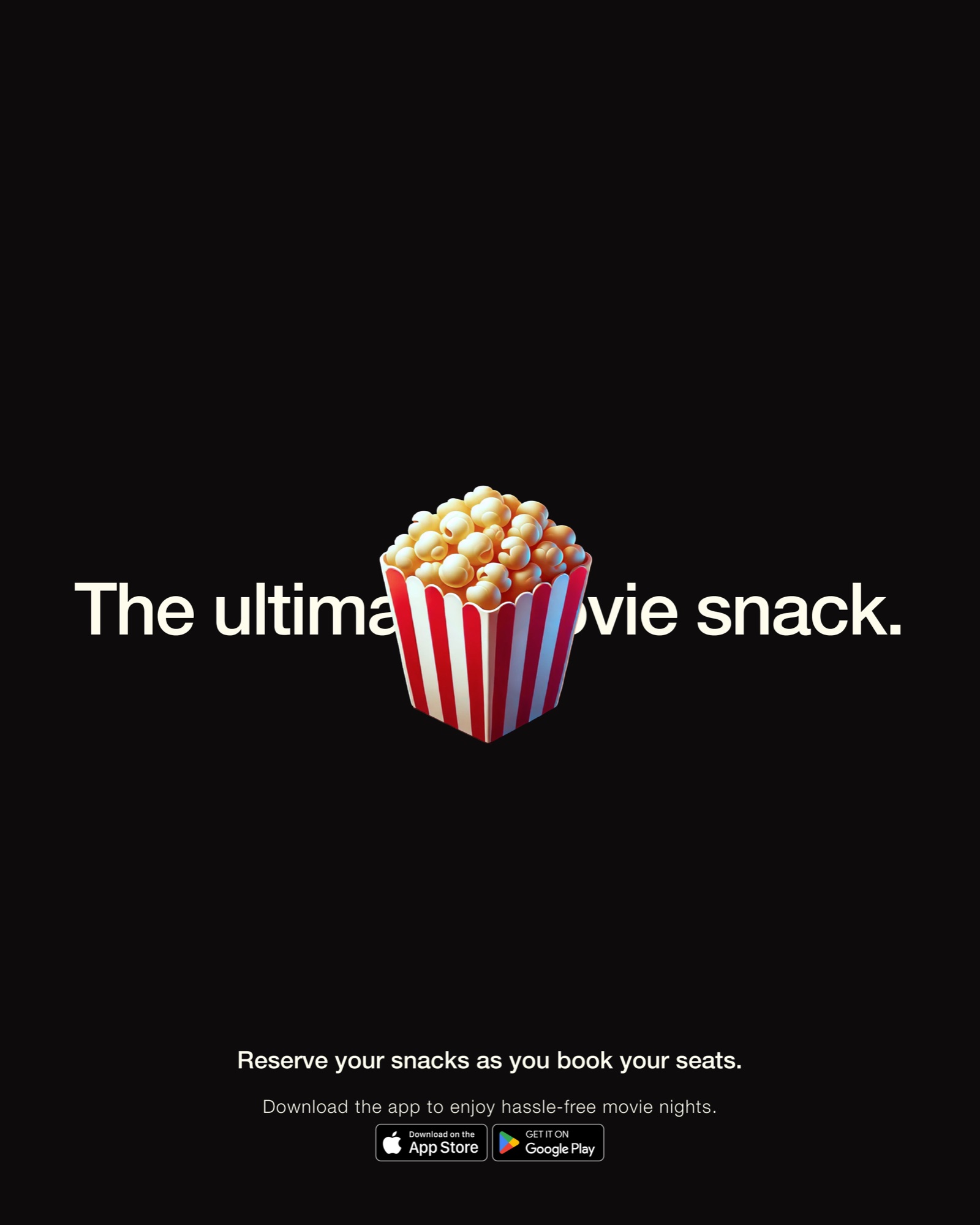 The ultimate movie snack