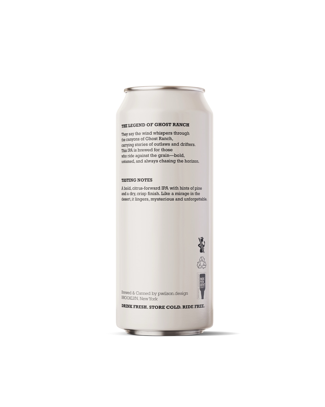 Ghost Ranch IPA packaging
