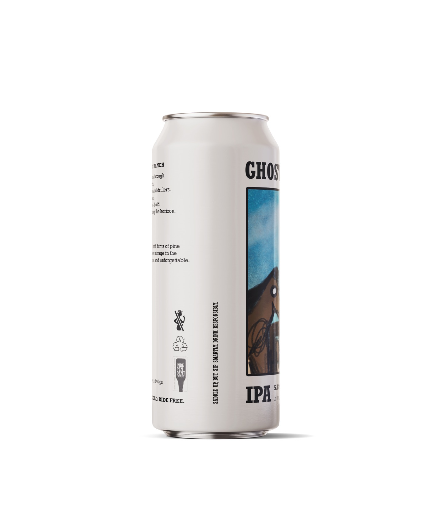 Ghost Ranch IPA packaging