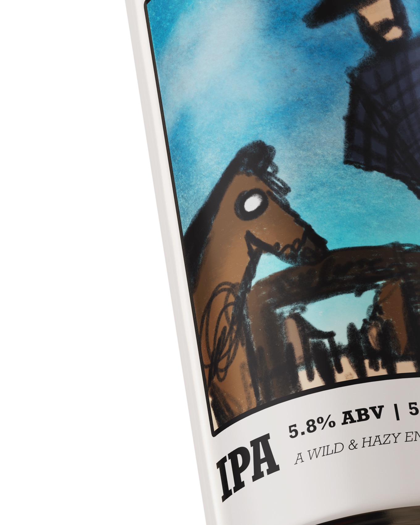 Ghost Ranch IPA packaging