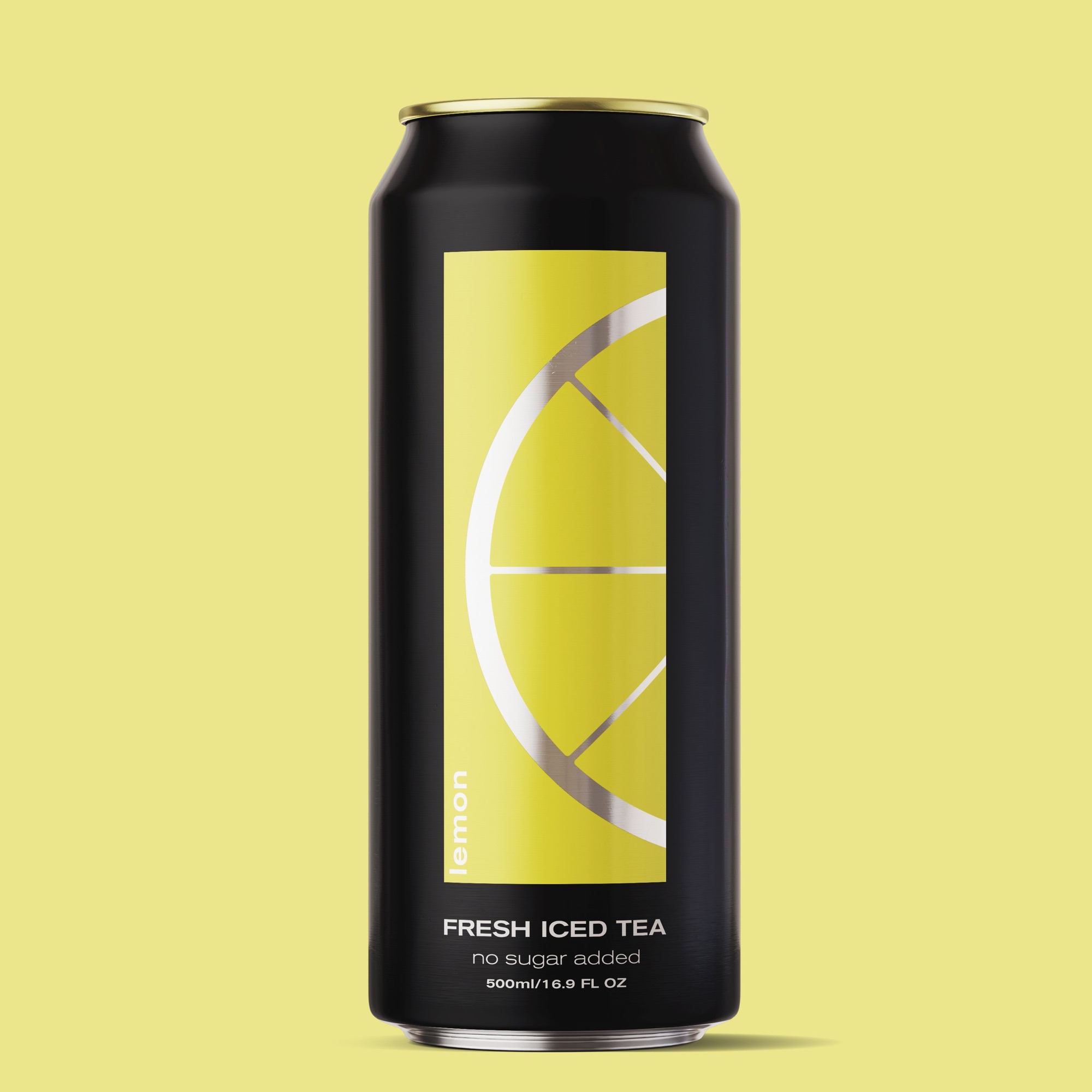 Iced tea — lemon