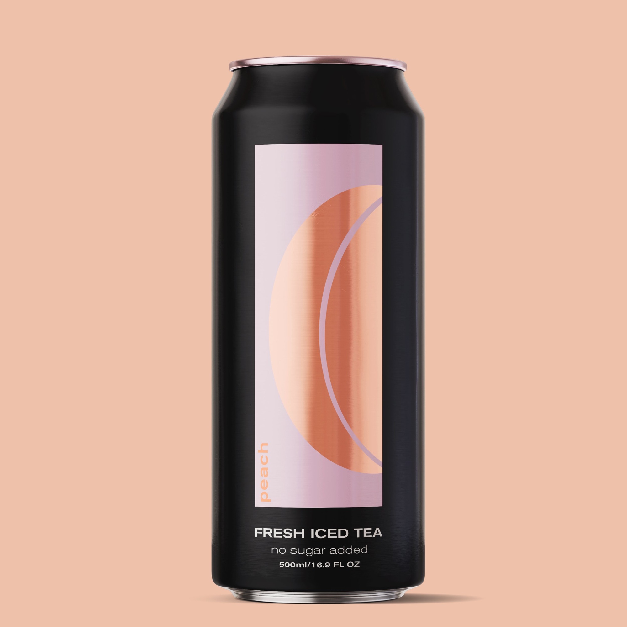 Iced tea — peach