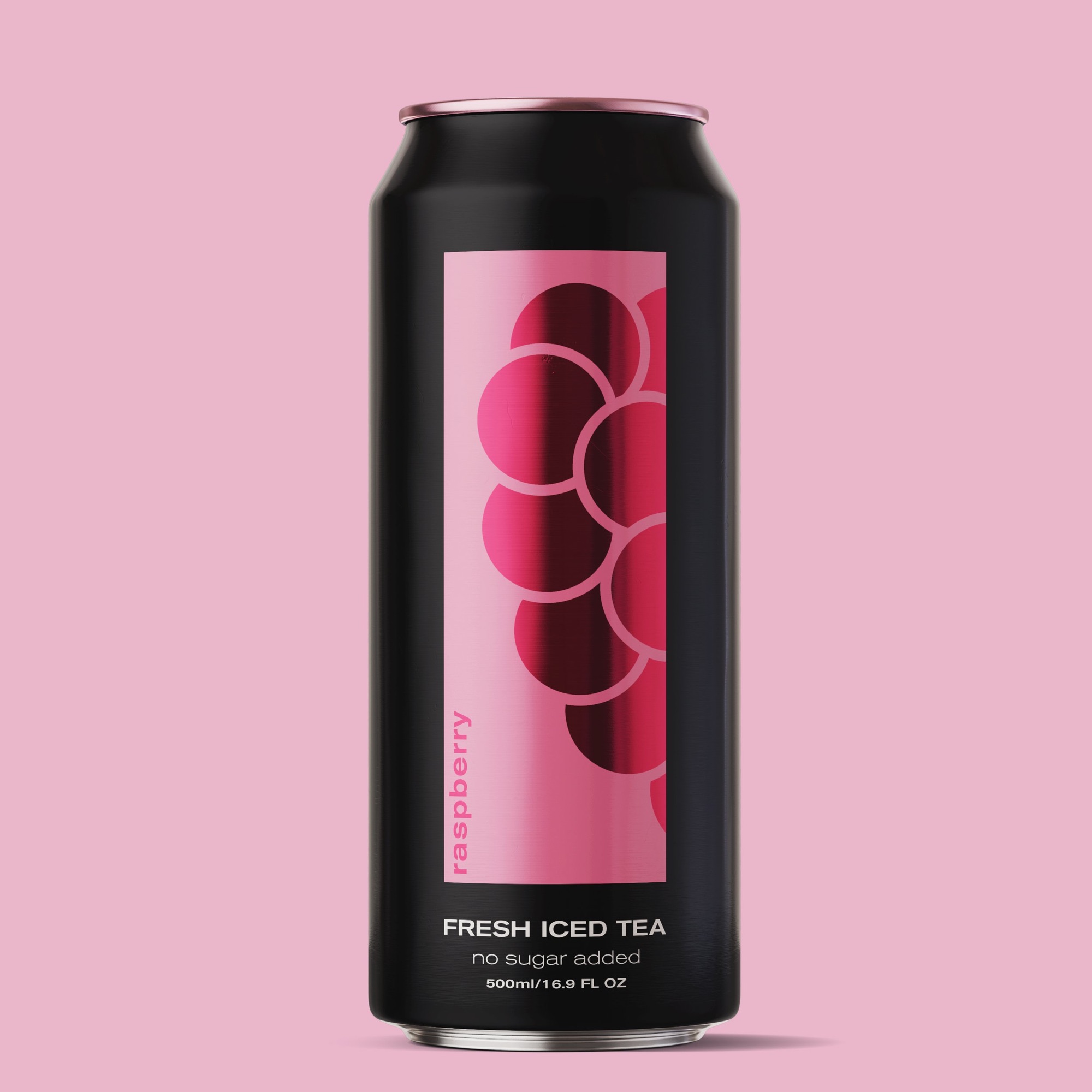 Iced tea — raspberry