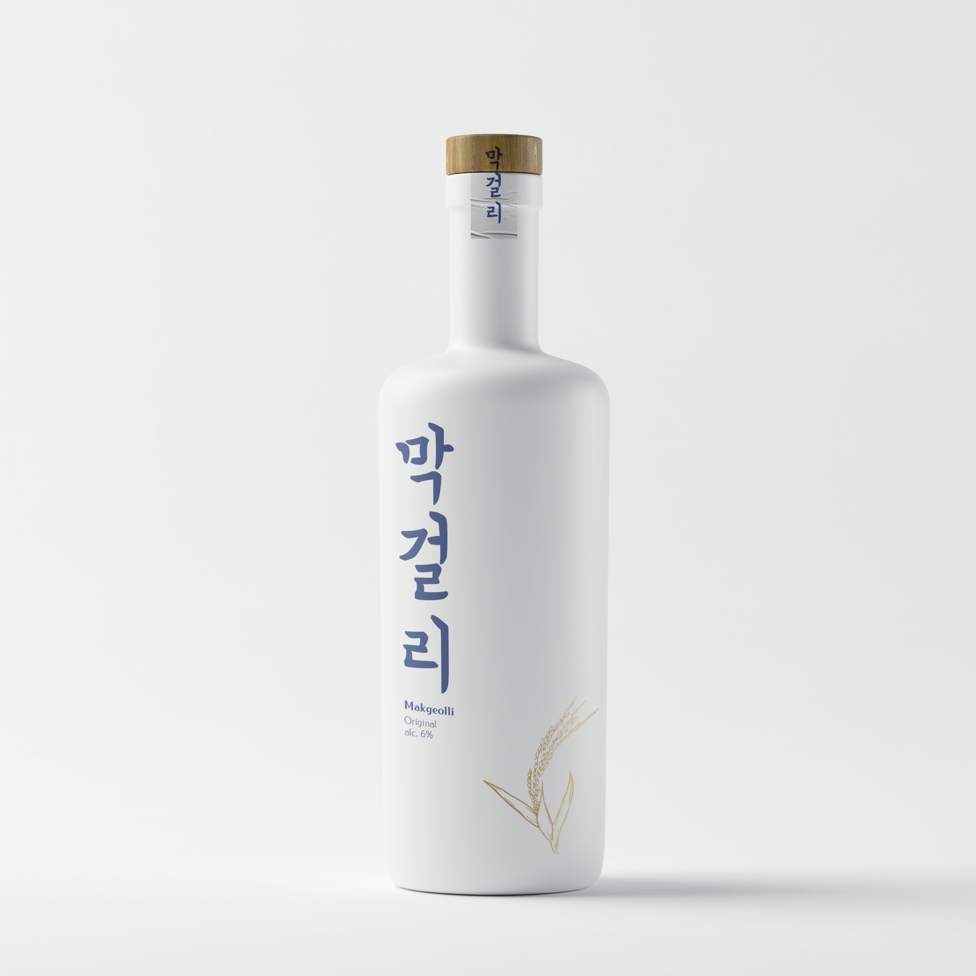 Makgeolli — bottle