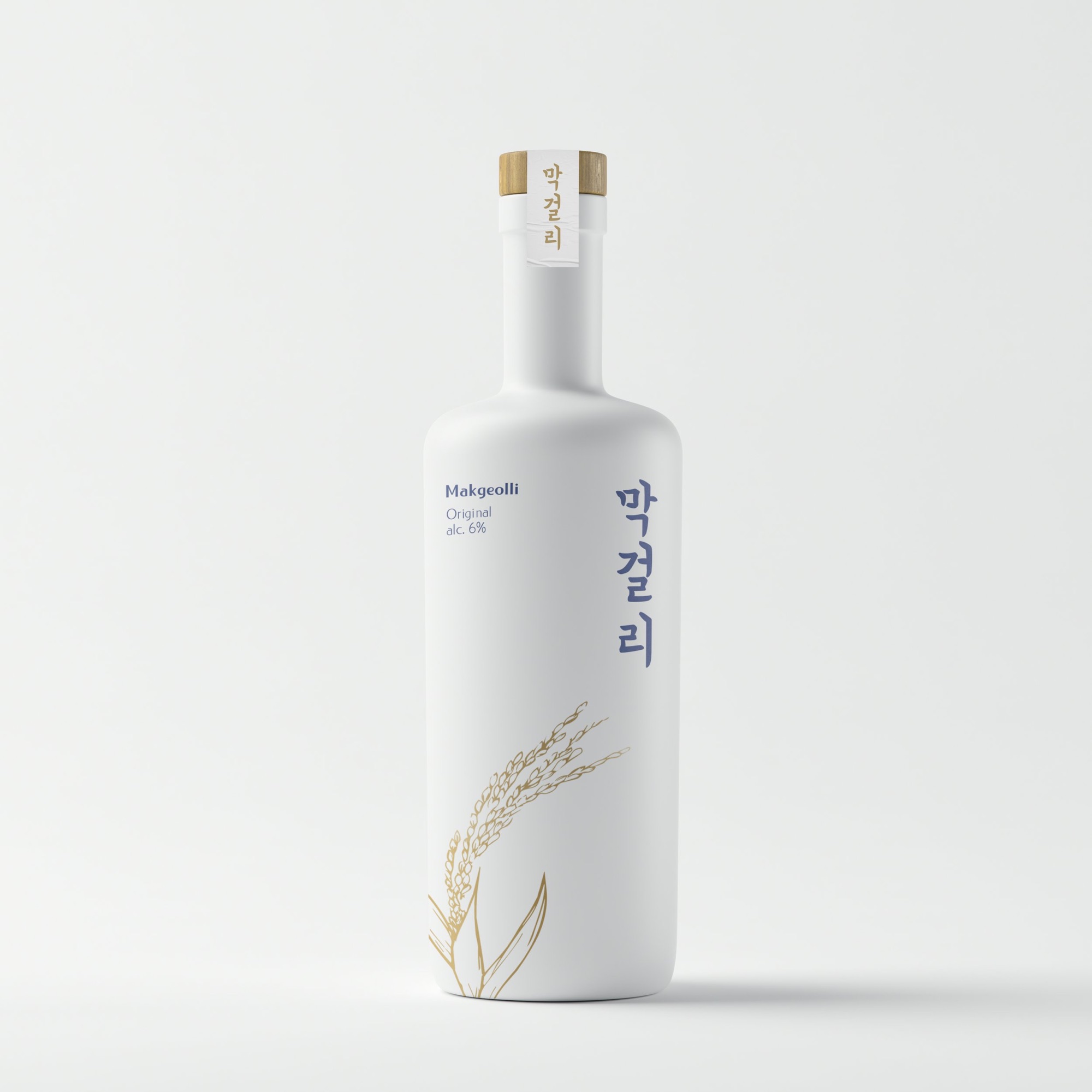 Makgeolli — bottle