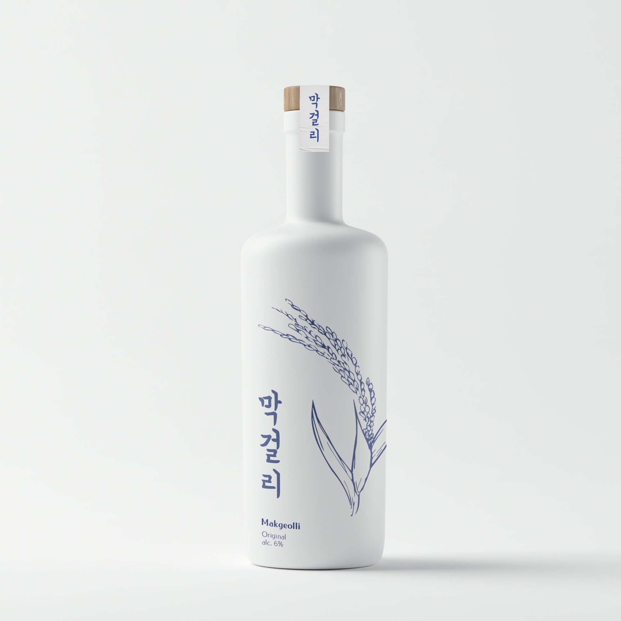 Makgeolli — rice wine bottle system