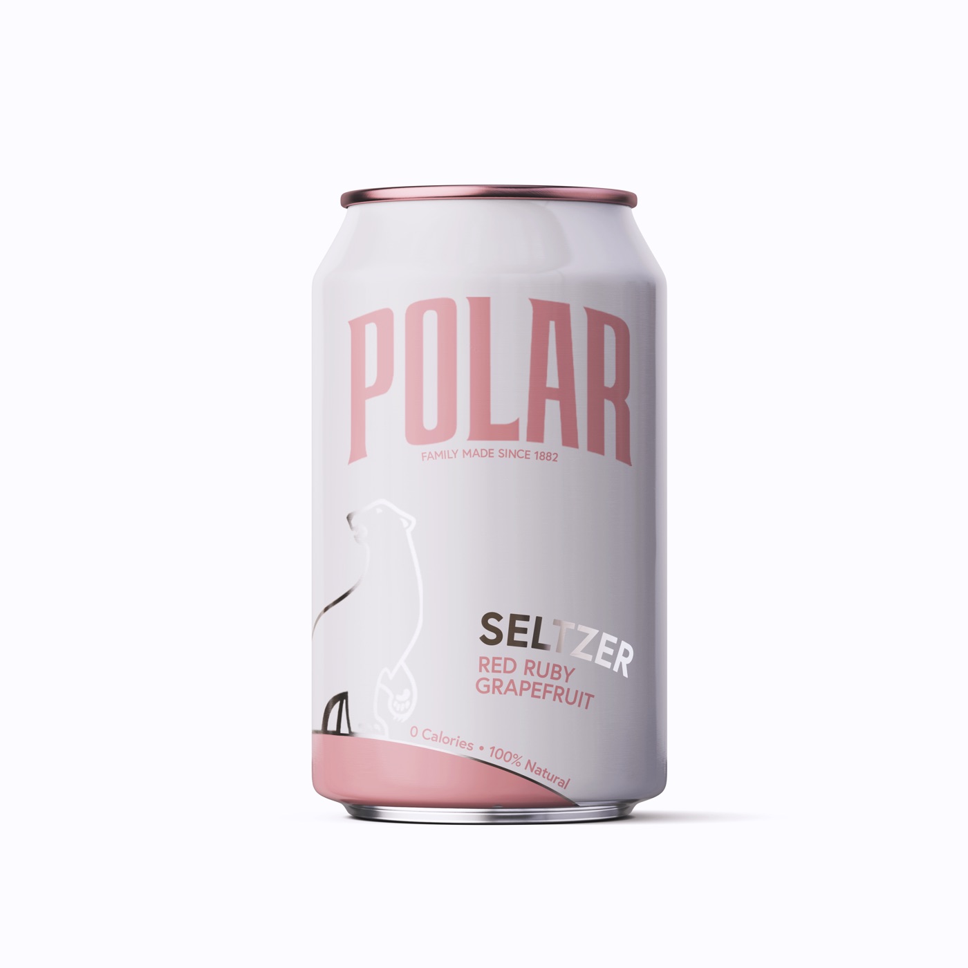 Polar Seltzer — Red Ruby Grapefruit
