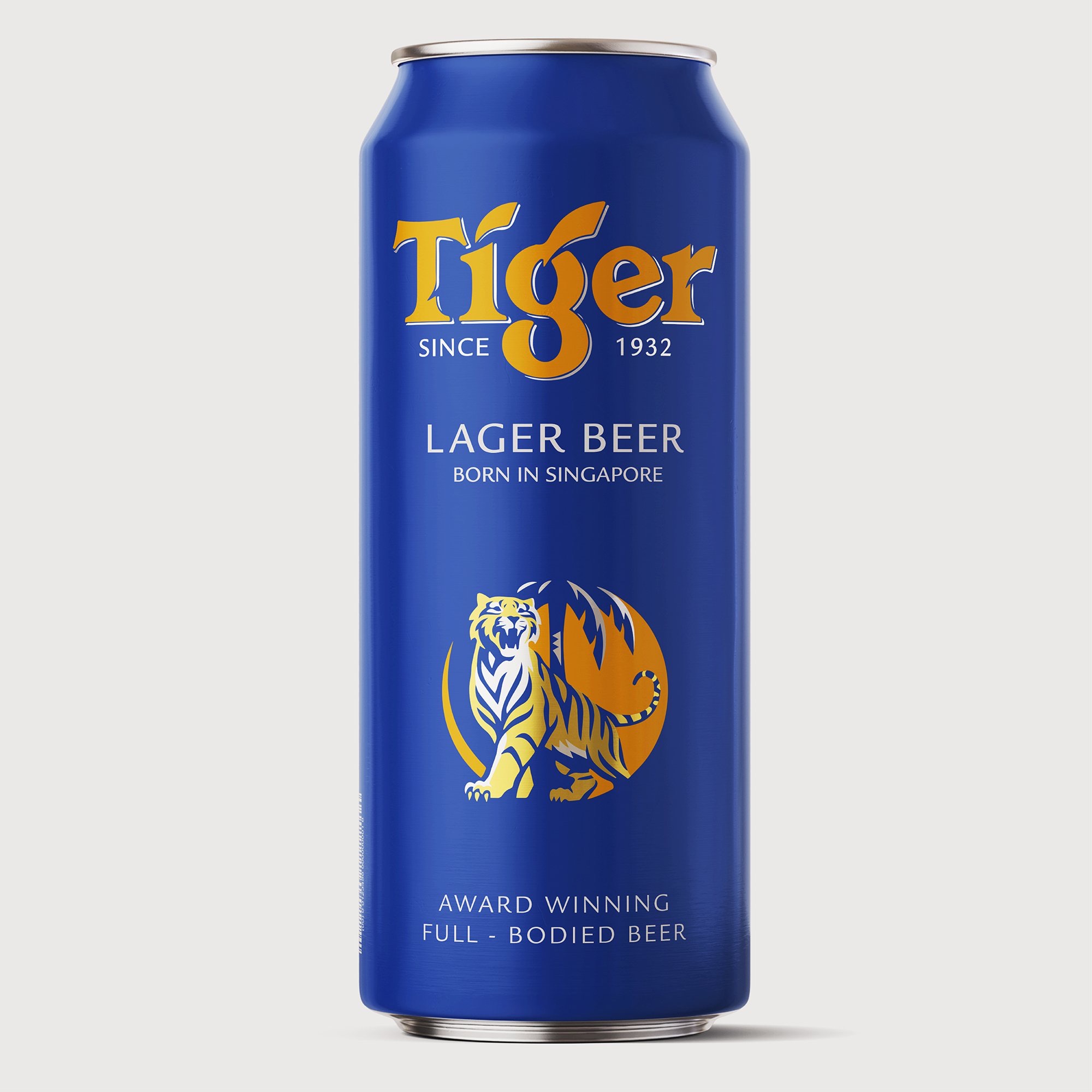 Tiger Beer — single can