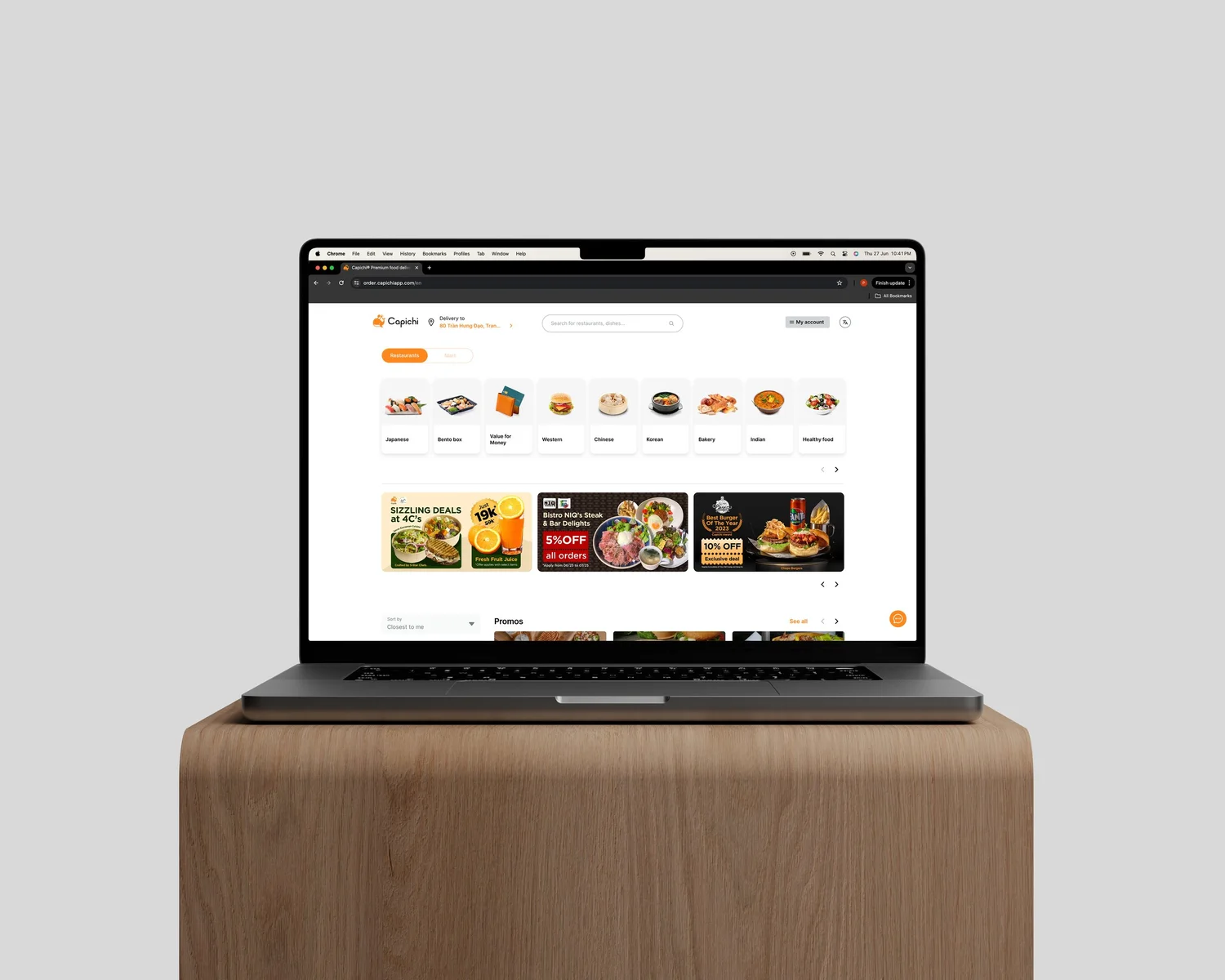 Responsive website design